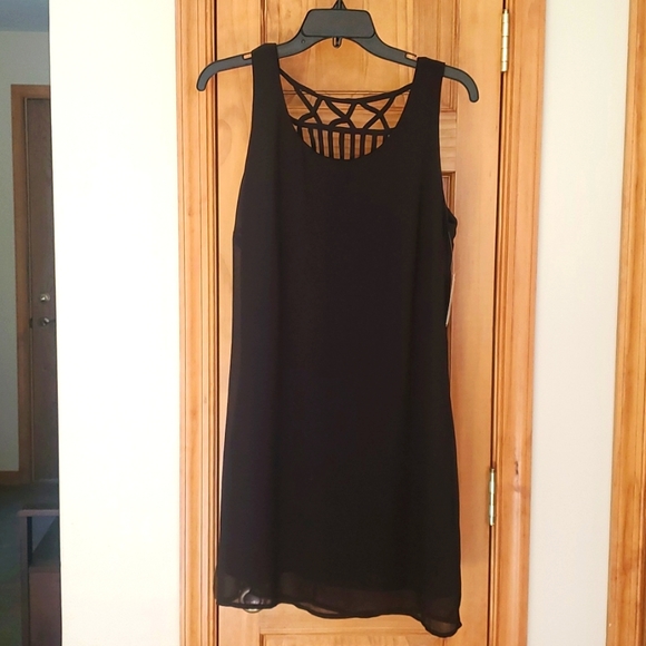 Heart & Soul Dresses & Skirts - NWT Heart & Soul Black Dressy Tank Dress Size Medium